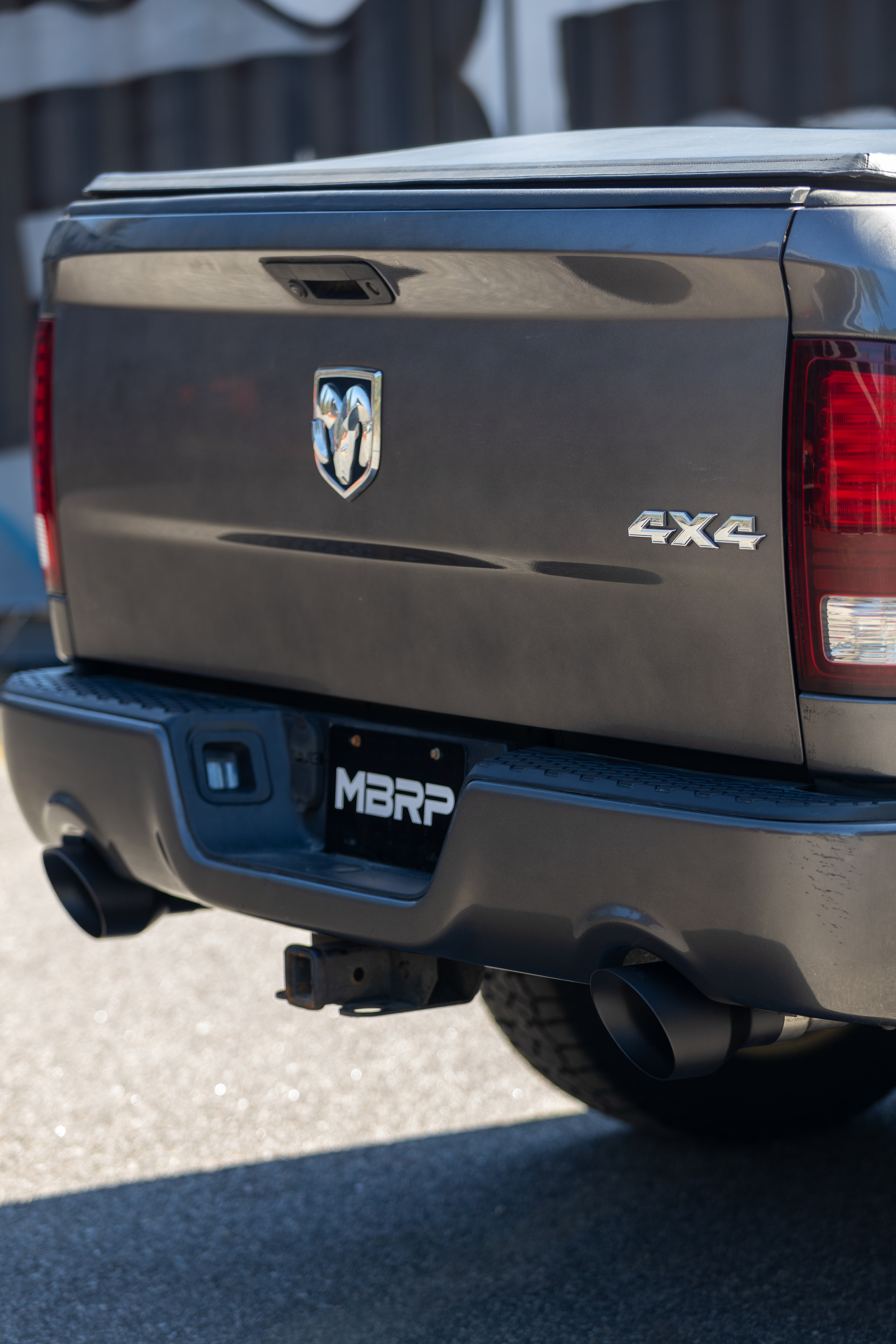 MBRP Exhaust 5in. OD Dual Wall Angle Cut Black Exhaust Tips, Sold In Pairs.